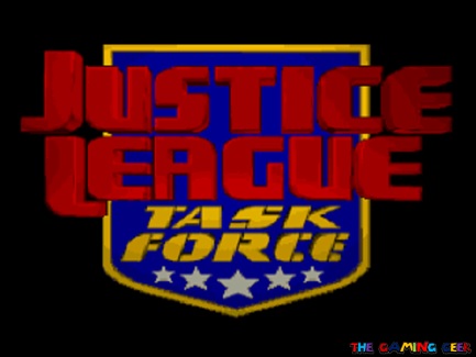 Justice League Task Force title screen