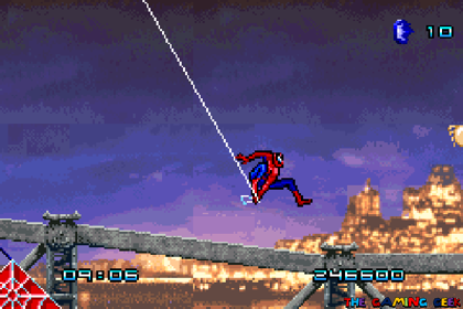 Spider-Man GBA - webslinging