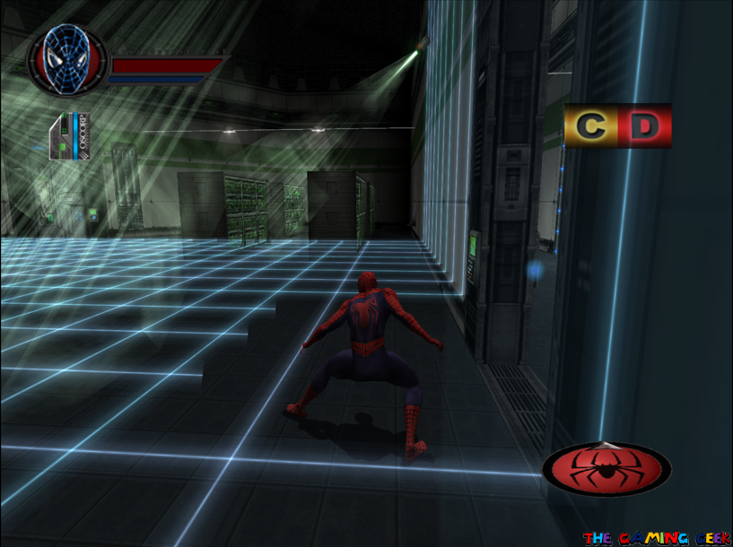 spider-man ps2 - stealth sections