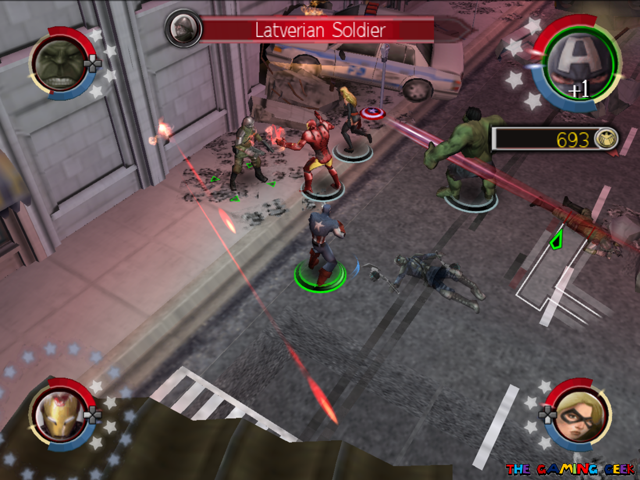 ultimate alliance 2 - shield throw