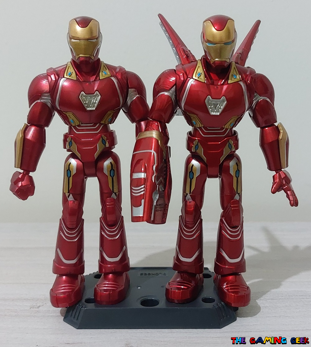 blokees iron man mark l - on stand