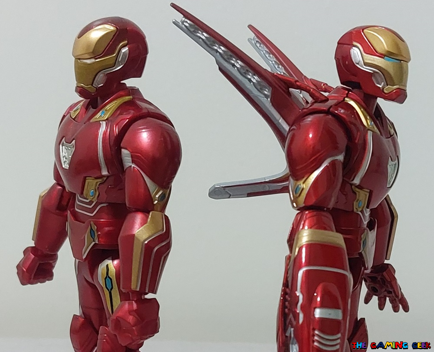 Blokees Iron Man Mark L - side view