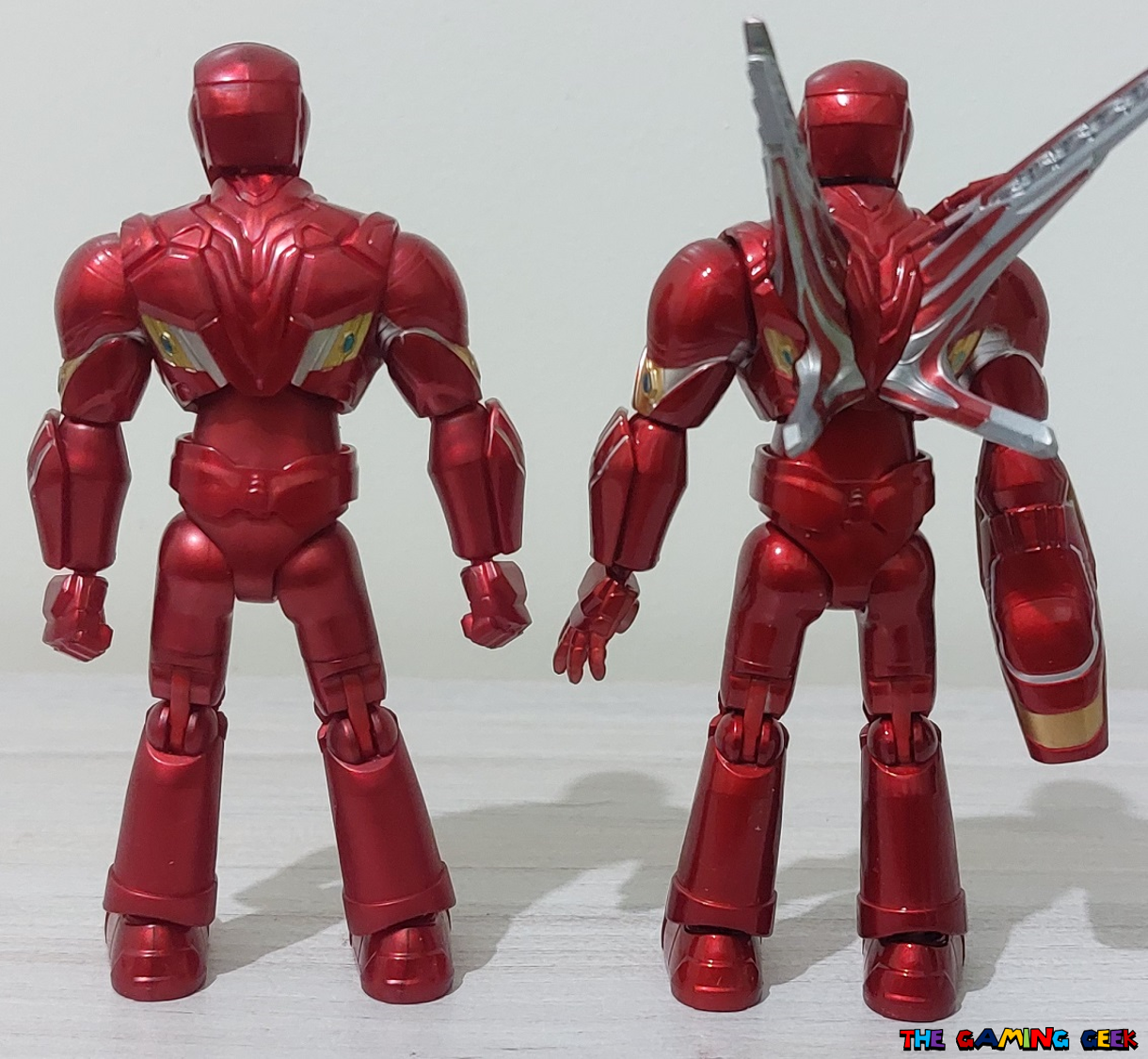 Blokees Iron Man Mark L - back view