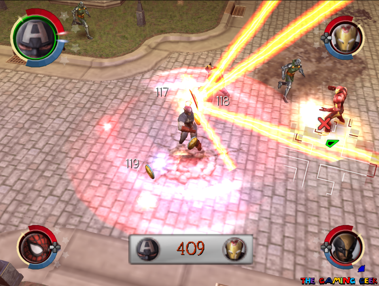 ultimate alliance 2 - beam split