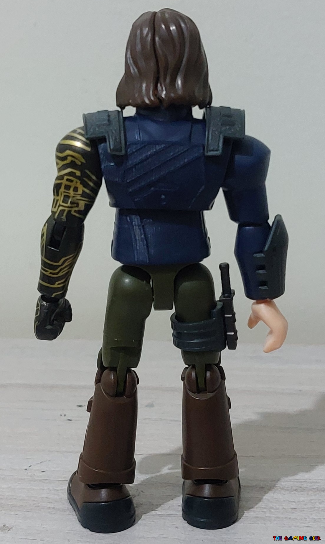 Back of Bucky Barnes