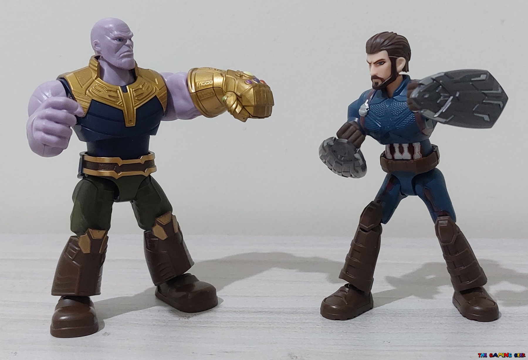 Thanos vs Captain America
