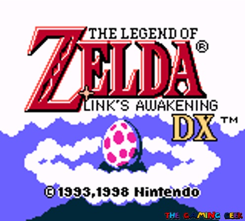links awakening dx title screen
