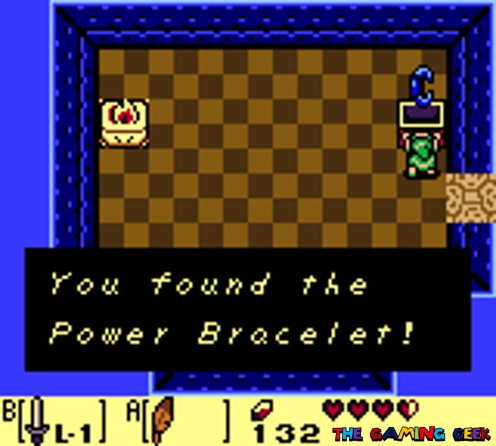 link's awakening dx - power bracelet