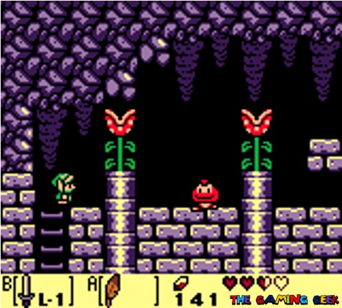 link's awakening dx - side scrolling
